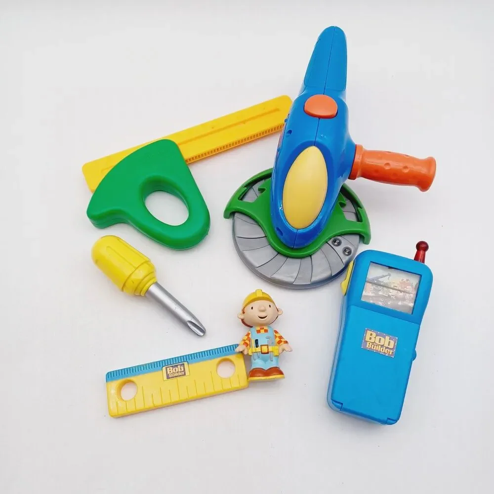 Bob The Builder Play Cell Phone And Toy Lot Working! - Picture 2 of 3